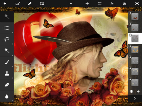 Photoshop ipad 1