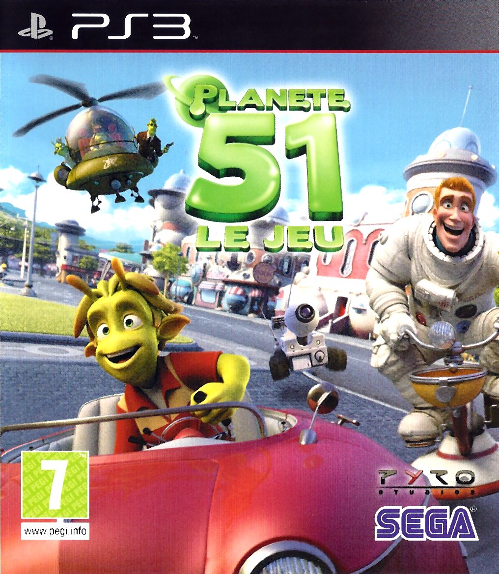 planet 51 jaquette front cover