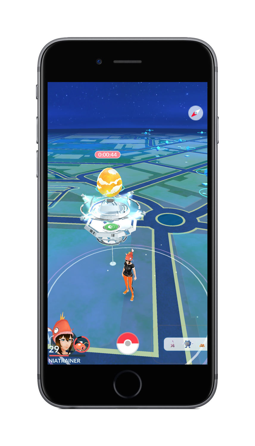 Pok&eacute;mon GO carte oeuf