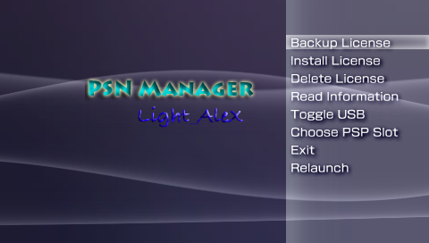 PSN License Manager v0.40 1