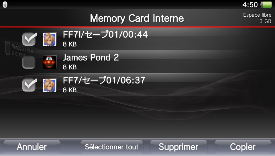 PSOne Classics Tutoriel sauvegarde ps3 28.08.2012 (4)