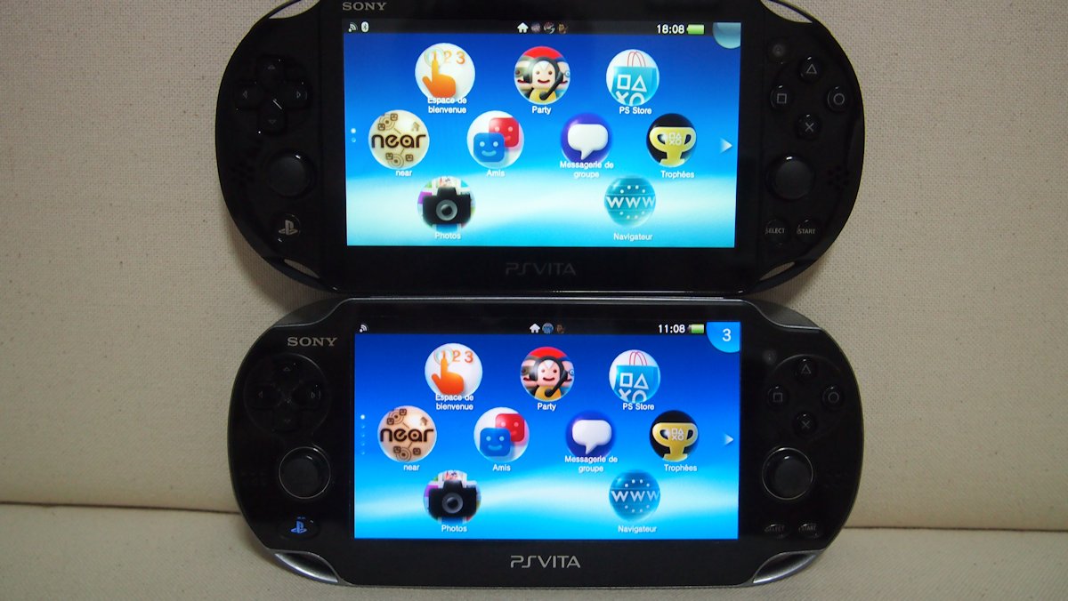PSVita comparaison écrans LCD  OLED 10.10.2013 (2)