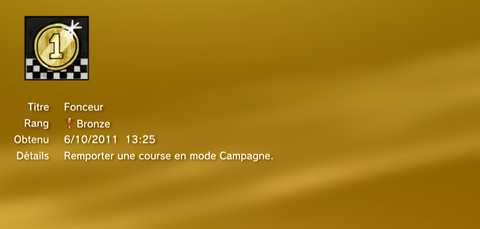 RAGE troph&eacute;es BRONZE 23