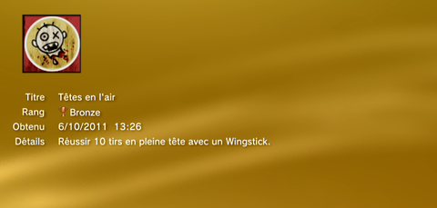 RAGE troph&eacute;es BRONZE 33