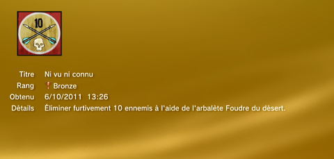 RAGE troph&eacute;es BRONZE 35