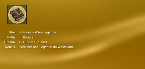 RAGE troph&eacute;es BRONZE 5
