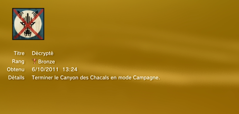 RAGE troph&eacute;es BRONZE 9
