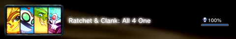 Ratchet & Clank All 4 One - trophées - FULL -  1