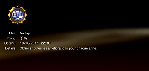 Ratchet & Clank All 4 One - trophées - OR -  1
