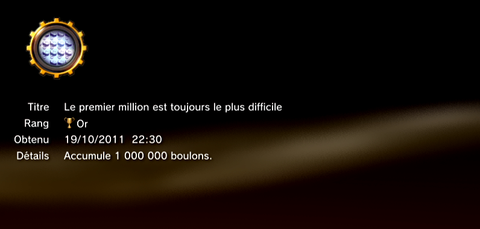 Ratchet & Clank All 4 One - trophées - OR -  2