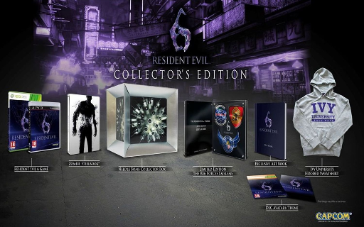 resident evil 6 collector