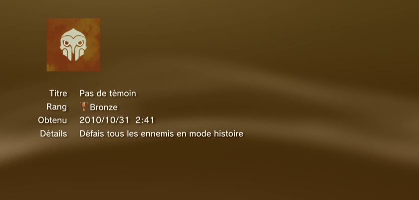 Le royaume de gahoole  trophees BRONZE PS3 PS3GEN 06