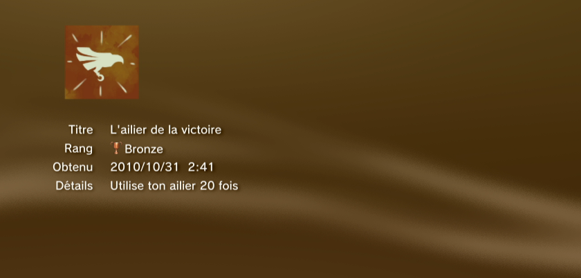 Le royaume de gahoole  trophees BRONZE PS3 PS3GEN 08