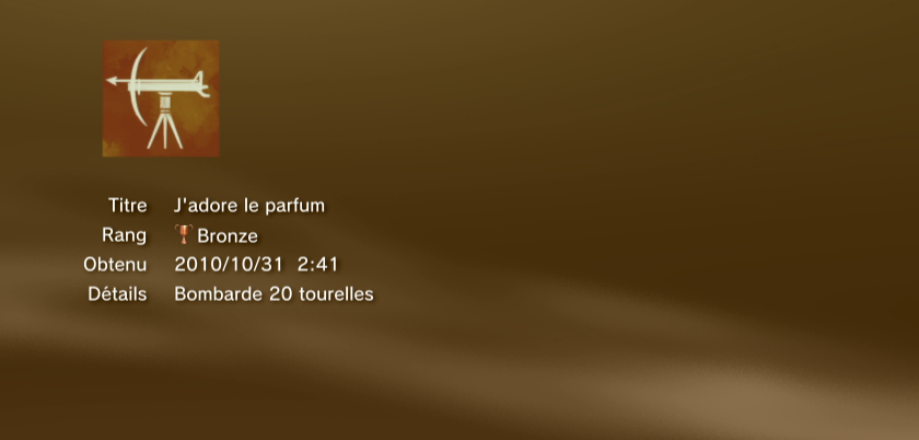 Le royaume de gahoole  trophees BRONZE PS3 PS3GEN 10