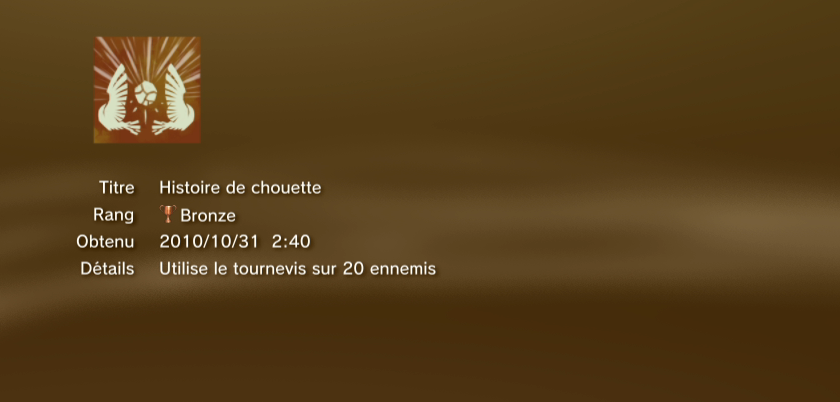 Le royaume de gahoole  trophees BRONZE PS3 PS3GEN 17