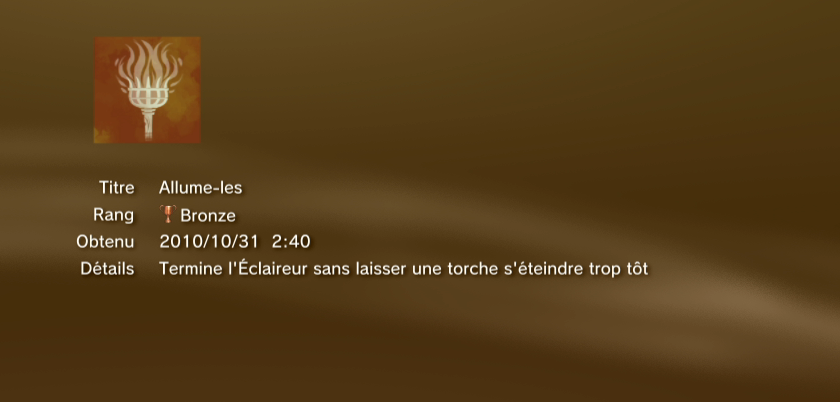 Le royaume de gahoole  trophees BRONZE PS3 PS3GEN 20