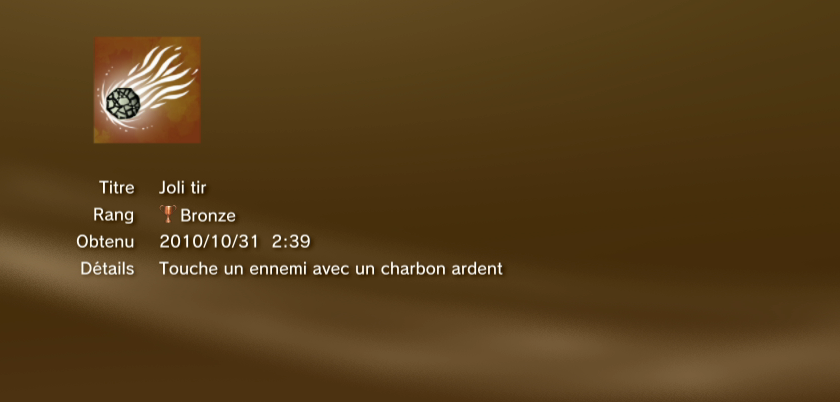 Le royaume de gahoole  trophees BRONZE PS3 PS3GEN 23