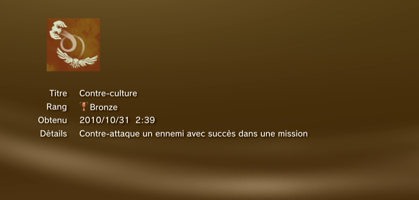 Le royaume de gahoole  trophees BRONZE PS3 PS3GEN 25