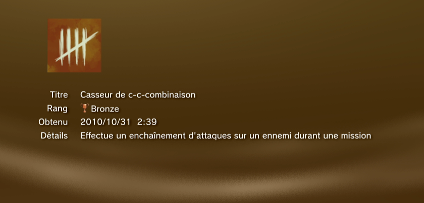Le royaume de gahoole  trophees BRONZE PS3 PS3GEN 26