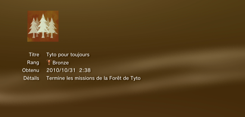 Le royaume de gahoole  trophees BRONZE PS3 PS3GEN 33