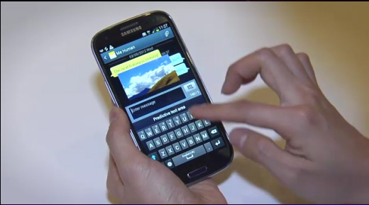 Samsung, live, unpacked, Galaxy S 3 scree-conférence-samsung1