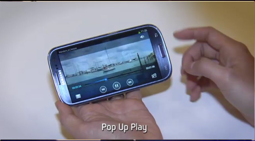 Samsung, live, unpacked, Galaxy S 3 scree-conférence-samsung