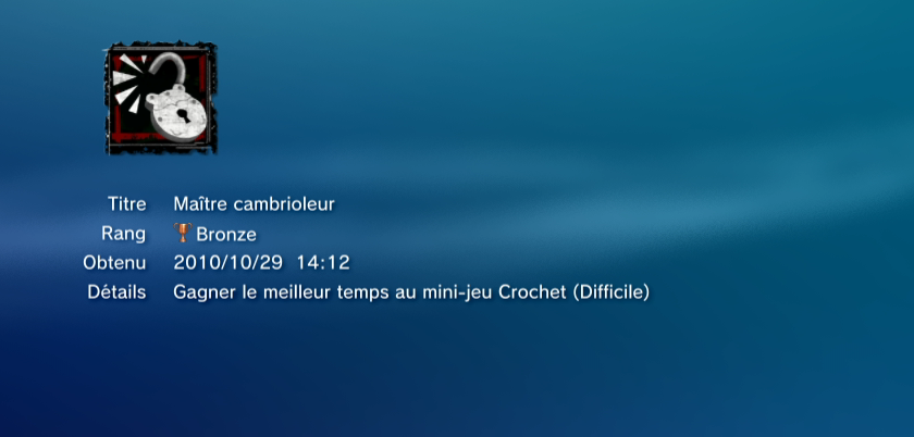 SAW II  trophees BRONZE PS3 PS3GEN 01