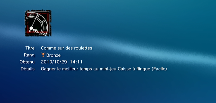 SAW II  trophees BRONZE PS3 PS3GEN 08