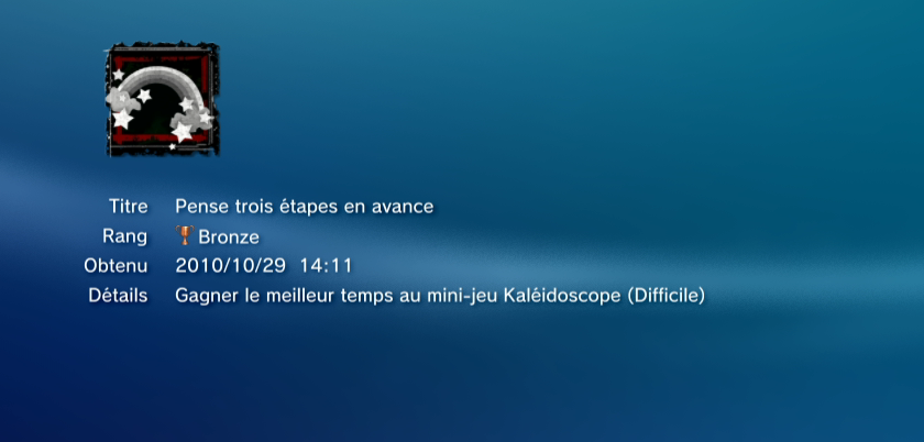 SAW II  trophees BRONZE PS3 PS3GEN 11