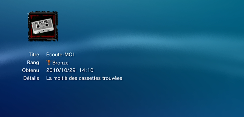 SAW II  trophees BRONZE PS3 PS3GEN 19