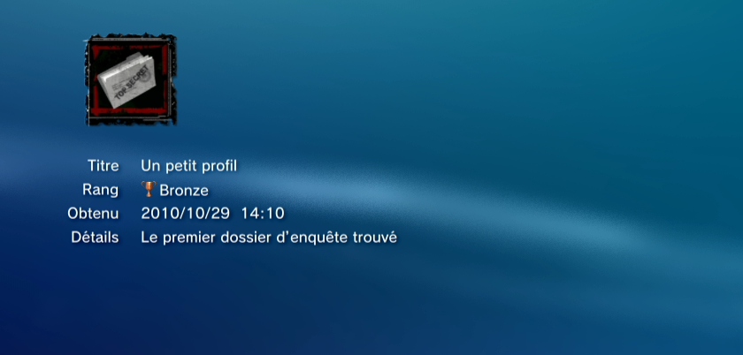 SAW II  trophees BRONZE PS3 PS3GEN 22