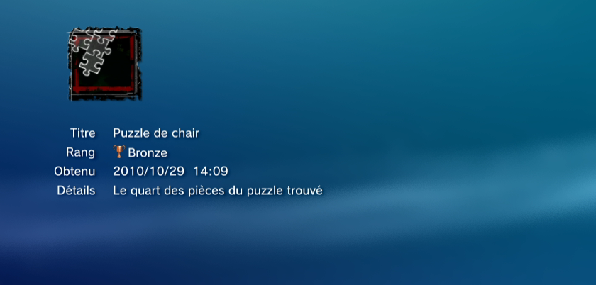 SAW II  trophees BRONZE PS3 PS3GEN 25