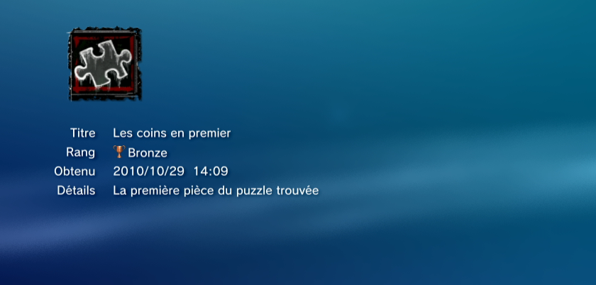 SAW II  trophees BRONZE PS3 PS3GEN 26