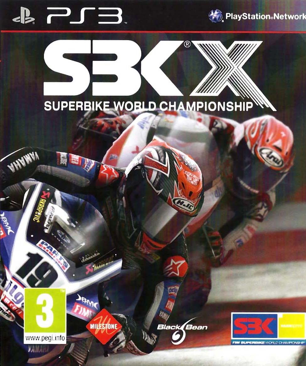 SBK X jaquette cover front