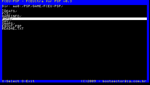ScreenShot FCEU