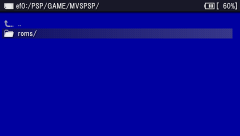 ScreenShot MVSPSP