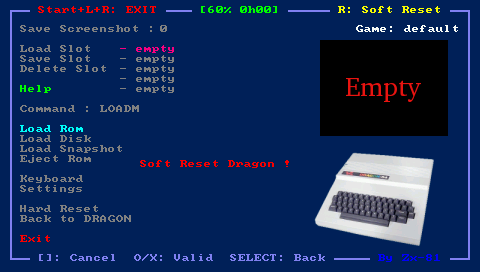 ScreenShot PSPDragon
