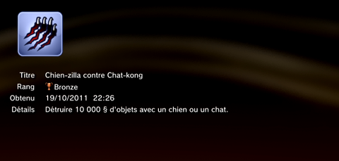Les sims 3 Animaux & cie - trophées - BRONZE - 20