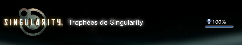 Singularity trophees platine 2