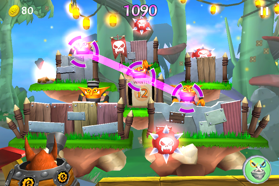 Skylanders Cloud Patrol iPhone 4