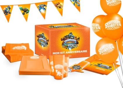Skylanders kit anniversaire 01.07.2013.
