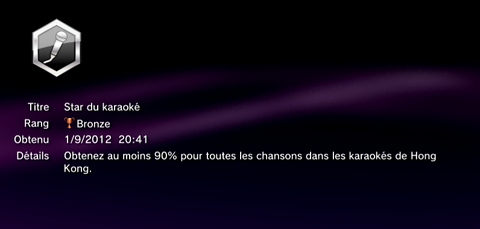 Sleeping Dogs - Troph&eacute;es - BRONZE -  28