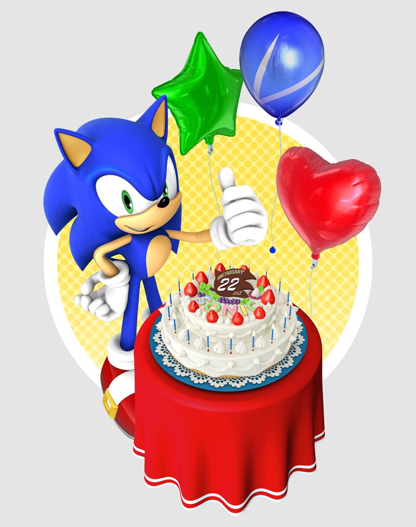 Sonic anniversaire 22 ans