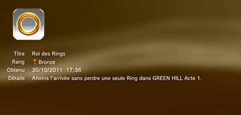 SONIC GENERATIONS - Trophées - BRONZE 06