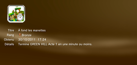 SONIC GENERATIONS - Trophées - BRONZE 11