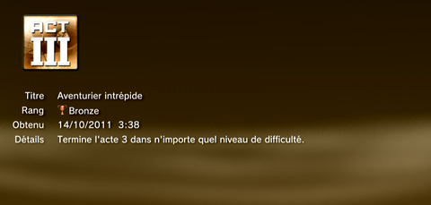 Spider-man aux frontières du temps - Trophées - BRONZE - 03