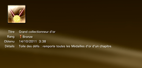 Spider-man aux frontières du temps - Trophées - BRONZE - 06