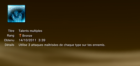 Spider-man aux frontières du temps - Trophées - BRONZE - 15