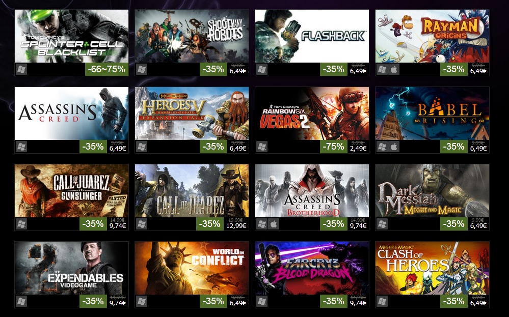Steam-Ubisoft