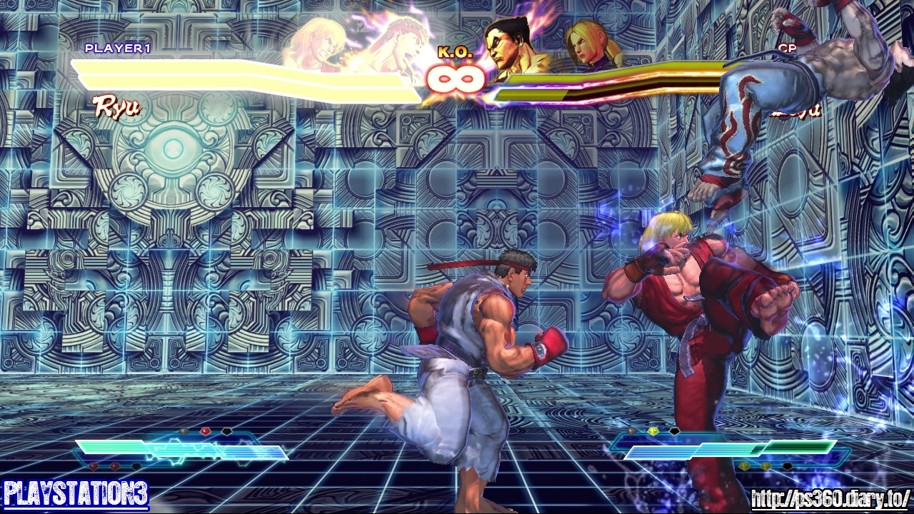 Street Fighter X Tekken combat 5